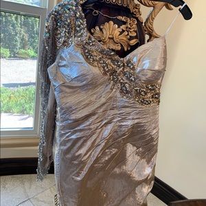 One Shoulder Party Dress